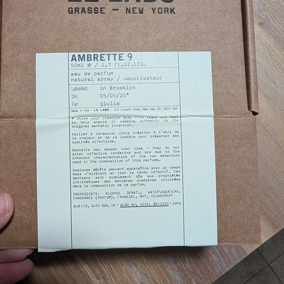 Le Labo Ambrette 9 - Picture 7 of 7